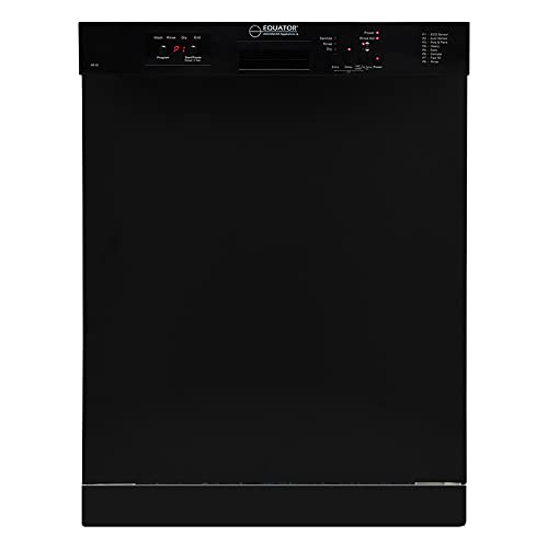 Equator-Europe 24" Built in 14 place Dishwasher with 8 Wash Programs (Black) Equator-Europe 24" Built in 14 place Dishwasher with 8 Wash Programs (Black)
