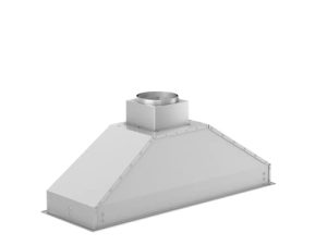 ZLINE 46" Ducted Wall Mount Range Hood Insert in Stainless Steel (695-46)
