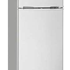 RCA RFR1085 10.0 cu. ft. Refrigerator/Freezer-Reversible Door-Frost Free-Transparent Crisper-Adjustable Glass Shelves-White