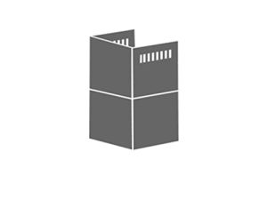 Zline SK-697i/KECOMi-304 Zline SK-697i/KECOMi-304 Range Hood Duct Extension for 7 ft. to 8 ft. Ceilings - SK-697i/KECOMi-304