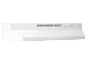Broan-NuTone 412101 Non-Ducted Ductless Range Hood with Lights Exhaust Fan for Under Cabinet