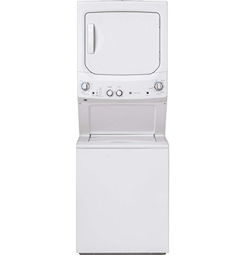 GE GUD27ESSMWW Unitized Spacemaker 3.8 Washer with Stainless Steel Basket and 5.9 Cu. Ft. Capacity Electric Dryer GE GUD27ESSMWW Unitized Spacemaker 3.8 Washer with Stainless Steel Basket and 5.9 Cu. Ft. Capacity Electric Dryer