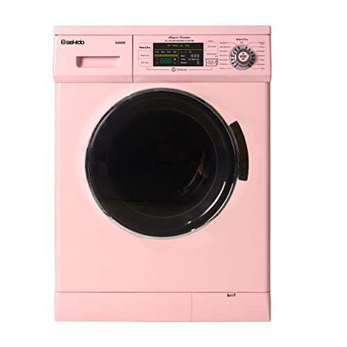 Sekido All-in-One 13 lbs Compact Combination Washer/Dryer 110 Volts (Pink) Sekido All-in-One 13 lbs Compact Combination Washer/Dryer 110 Volts (Pink)