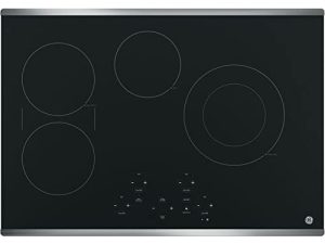 GE JP5030SJSS 30 Inch Smoothtop Electric Cooktop with SyncBurner