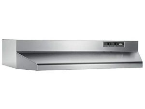 Broan-NuTone 36-inch Under-Cabinet Convertible Range Hood with 2-Speed Exhaust Fan and Light