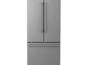Galanz GLR16FS2K16 3 French Door Refrigerator with Bottom Freezer & Installed Ice Maker
