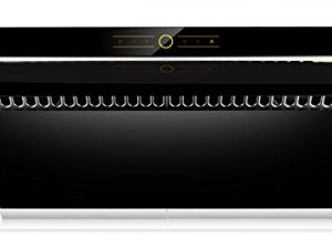 FOTILE JQG9001 36" Range Hood | Unique Side-Draft Design for Under Cabinet or Wall Mount | Modern Kitchen Vent Hood | Powerful Motor | LED Lights | Onyx Black Tempered Glass Surface