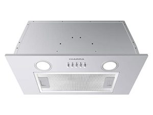 Small Range Hood Insert with Push Button Control 450 CFM Stainless Steel Built in Range Vent Hood Insert with 3 Speed Exhaust Fan CIARRA CAS52913E