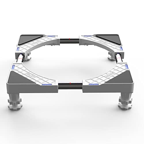 Mini Fridge Stand-Adjustable Refrigerator Base Stand Dryer Stand-Washer 4 Heavy Duty Feet Increase Height 6.5-9cm Max Load 300KG Stand for Washing Machine Fridge Mini Fridge Stand-Adjustable Refrigerator Base Stand Dryer Stand-Washer 4 Heavy Duty Feet Increase Height 6.5-9cm Max Load 300KG Stand for Washing Machine Fridge
