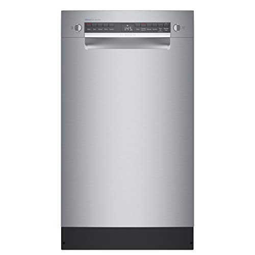Bosch 300 Series ADA 18" Stainless Steel Recessed Handle Dishwasher - SPE53B55UC Bosch 300 Series ADA 18" Stainless Steel Recessed Handle Dishwasher - SPE53B55UC