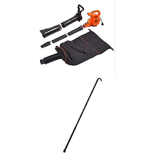 BLACK+DECKER Power Boost Blower/Vacuum with Quick Connect Gutter Cleaner Attachment (BEBL7000 & BZOBL50) BLACK+DECKER Power Boost Blower/Vacuum with Quick Connect Gutter Cleaner Attachment (BEBL7000 & BZOBL50)