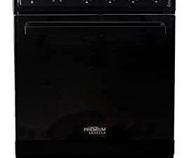 Premium Levella 20" Electric Range with 4 Coil Burners and 2.2 Cu. Ft. Oven Capacity in Black