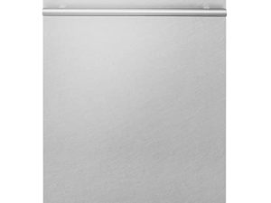 ZLINE 18 in. Compact DuraSnow® Top Control Dishwasher with Stainless Steel Tub and Modern Style Handle