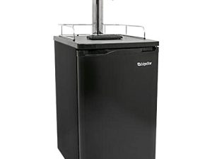 EdgeStar KC2000TWIN Full Size Dual Tap Kegerator & Draft Beer Dispenser - Black