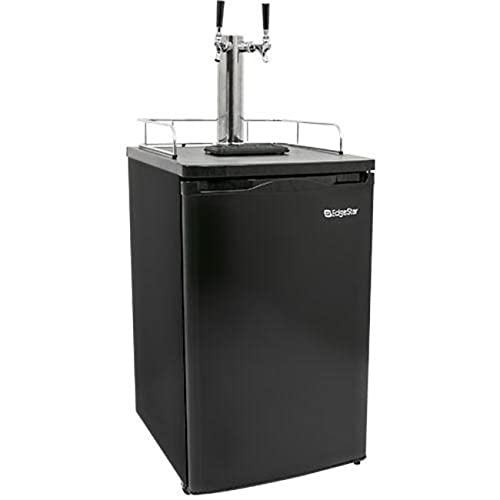 EdgeStar KC2000TWIN Full Size Dual Tap Kegerator & Draft Beer Dispenser - Black EdgeStar KC2000TWIN Full Size Dual Tap Kegerator & Draft Beer Dispenser - Black