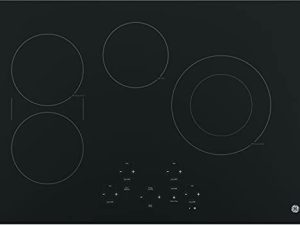 GE JP5030DJBB 30 Inch Smoothtop Electric Cooktop with SyncBurner