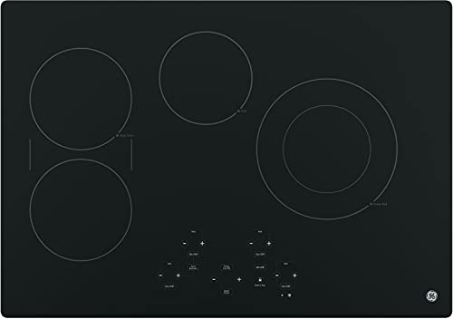 GE JP5030DJBB 30 Inch Smoothtop Electric Cooktop with SyncBurner GE JP5030DJBB 30 Inch Smoothtop Electric Cooktop with SyncBurner
