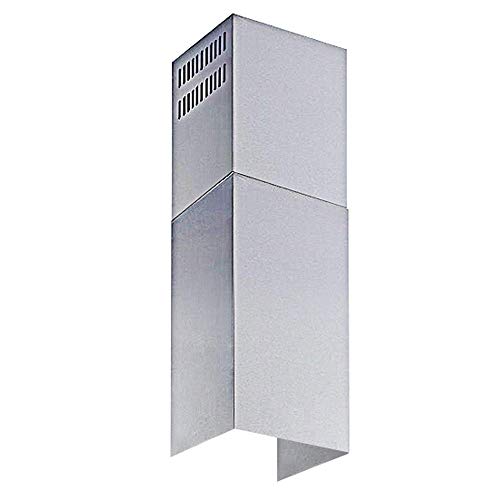 Stainless Steel Chimney Extension (Up to 11ft. Ceiling) for Convertible Wall Mount Range Hood Stainless Steel Chimney Extension (Up to 11ft. Ceiling) for Convertible Wall Mount Range Hood