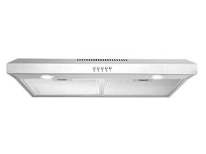COSMO 5U30 30 in. Under Cabinet Range Hood with Ducted/Ductless Convertible (Kit Not Included)