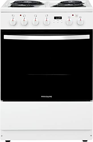 Frigidaire 24 in. 1.9 Cu. Ft. Electric Range in White with Hidden Bake Frigidaire 24 in. 1.9 Cu. Ft. Electric Range in White with Hidden Bake