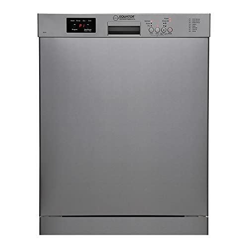 Equator-Europe 24" Built in 14 place Dishwasher with 8 Wash Programs(Stainless) Equator-Europe 24" Built in 14 place Dishwasher with 8 Wash Programs(Stainless)