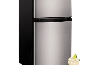 Upstreman 3.2 Cu.Ft Mini Fridge with Freezer