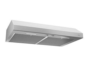 Broan-NuTone BCSEK130WW Energy Star Certified Ligh Glacier 30-inch Under-Cabinet 4-Way Convertible Range Hood with 2-Speed Exhaust Fan and Light