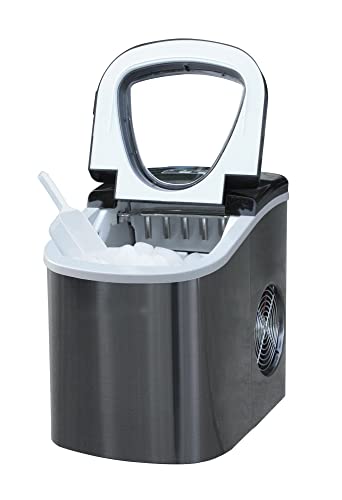 AFPOPA 26 lb. Countertop Ice Maker EFIC117-SS AFPOPA 26 lb. Countertop Ice Maker EFIC117-SS