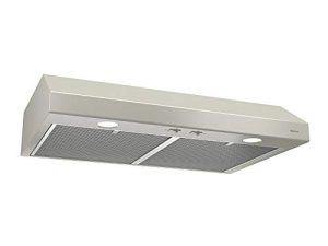 Broan-NuTone BCSD136BC Glacier 36-inch Under-Cabinet 4-Way Convertible Range Hood with 2-Speed Exhaust Fan and Light