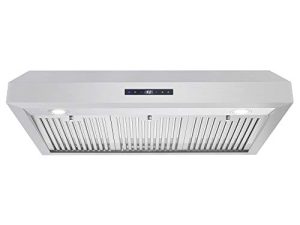 COSMO UMC36 36 in. Ducted Under Cabinet Stainless Steel Range Hood with LED Light