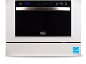 BLACK+DECKER BCD6W Compact Countertop Dishwasher