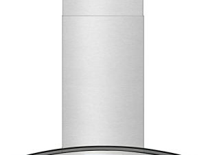 JOEAONZ Island Range Hood 30 Inch Ceiling Mount Stainless Steel Kitchen Vent Hood