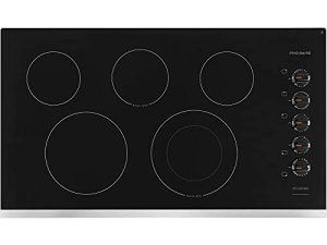 Frigidaire FFEC3625US 36 Inch Electric Smoothtop Style Cooktop with 5 Elements in Stainless Steel