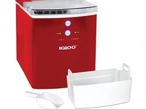 Igloo ICEB33RD Large-Capacity Automatic Portable Electric Countertop Maker Machine