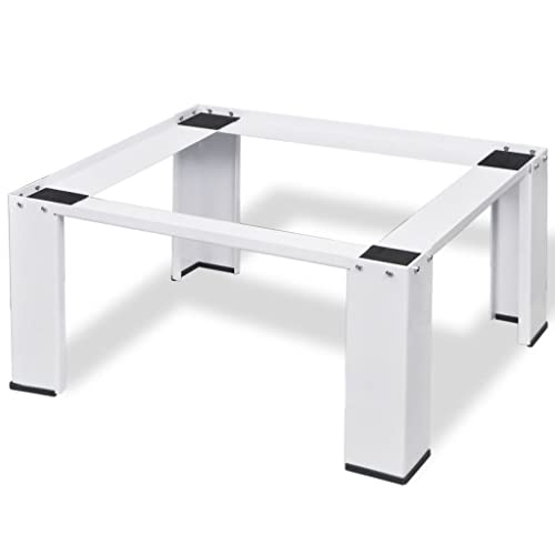INLIFE Washer Dryer Stand Heavy Duty Washing Machine Pedestal with Storage Drawer Mini Air Conditioner Refrigerator Dryer 24.8"x21.3"x12.2"(WxDxH) INLIFE Washer Dryer Stand Heavy Duty Washing Machine Pedestal with Storage Drawer Mini Air Conditioner Refrigerator Dryer 24.8"x21.3"x12.2"(WxDxH)