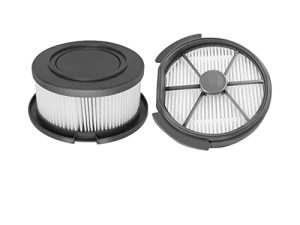 Appliances Front and Rear HEPA Filter Set Fit for Puppyoo T12 / T12 Plus / T12 Pro / T12 Mate Cordless Vacuum Cleaner Parts Accessories Sweeper Accessories (Color : 1 Front and 1 Rear)