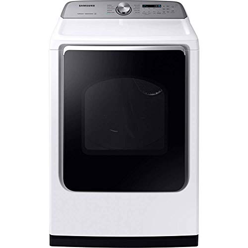 Samsung DVE54R7200W 7.4 Cu.Ft. White Electric Dryer Samsung DVE54R7200W 7.4 Cu.Ft. White Electric Dryer