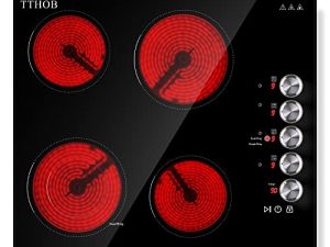 TTHOB Electric Cooktop 4 Burners