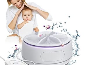 Portable Mini Washing Machine Usb Mini Washing Machine High Power Turbo Washer With 4 Speed Remote Control For Home