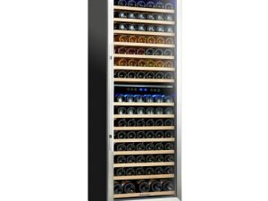 Kalamera 157 Bottle Freestanding Wine Cooler Refrigerator With Stainless Steel