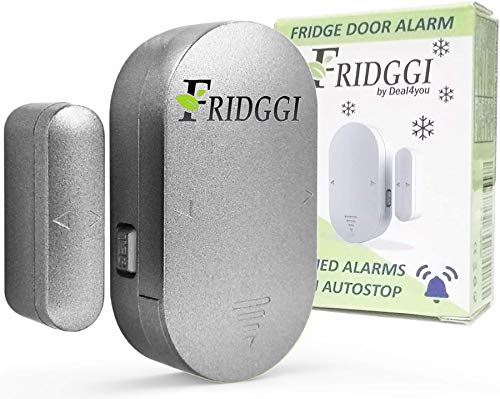 FRIDGGI - Refrigerator Door Alarm when Left Open FRIDGGI - Refrigerator Door Alarm when Left Open