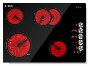 TTHOB Electric Cooktop 4 Burners