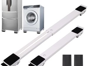 2Pcs Extendable Appliance Furniture Dolly Mobile Roller