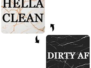 Clean and Dirty Magnet,Dishwasher Magnet Clean Dirty Sign Indicator,Reversible Dish Washer Sign