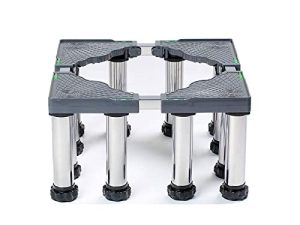 Anti-Skid Washing Machine Base Fridge Stand Multi-Functional Adjustable Base Washer and Dryer Stand Appliance Refrigerator Pedestal Stand with 12 Stainless Steel legs[12legs-Legs Hight 7.9in]