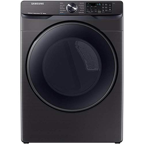 Samsung DVE50R8500V 7.5 Cu. Ft. Smart Electric Dryer with Steam Sanitize - Black Samsung DVE50R8500V 7.5 Cu. Ft. Smart Electric Dryer with Steam Sanitize - Black