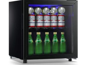 WANAI 62-Can Beverage Cooler and Refrigerator