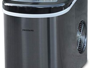 Frigidaire EFIC117-SSBLACK-COM EFIC117-SSBLACK 26 Lbs Portable Compact Maker