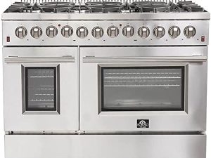 FORNO Galiano 48 in. Dual Fuel Gas Range
