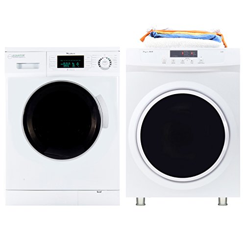 Equator 110V Comp. Laundry Centre 1.6 cf Washer+Vented 3.5 cf Sensor/Refresh Dry Equator 110V Comp. Laundry Centre 1.6 cf Washer+Vented 3.5 cf Sensor/Refresh Dry